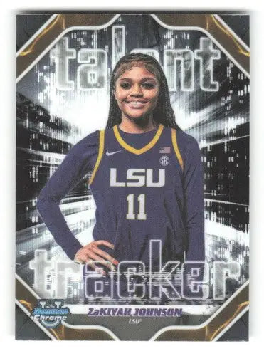 2025-26 Bowman Talent Tracker #TT-17 ZaKiyah Johnson NM Near Mint ID:83837