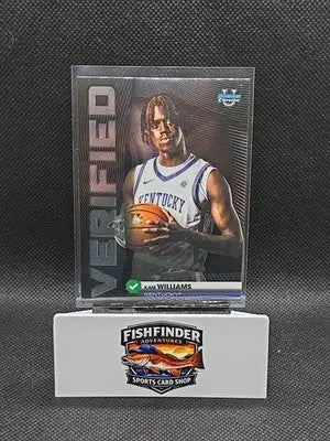 2025-26 Bowman U Chrome Basketball Kam Williams Bowman Verified #BV-14 - Basketball Card Single