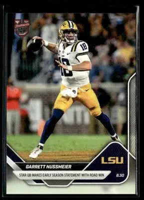 2025-26 Bowman U Now Garrett Nussmeier #3 LSU Tigers