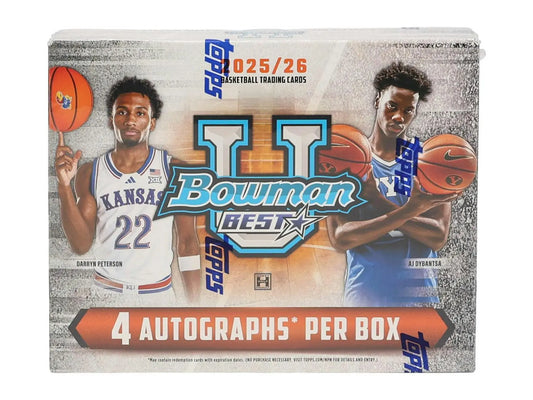 2025/26 Bowman University Best Basketball Hobby Box | Columbia Sports Cards - Sports Card Hobby Boxes