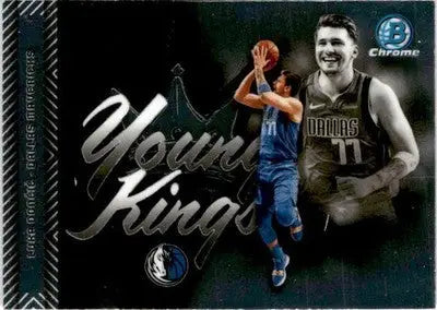 2025-26 Bowman #YK-2 Luka Doncic Young Kings - Basketball Card Single