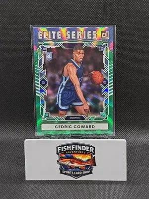 2025/26 Donruss Green Laser Elite Series Rookie - Cedric Howard RC #5 - Basketball Card Single