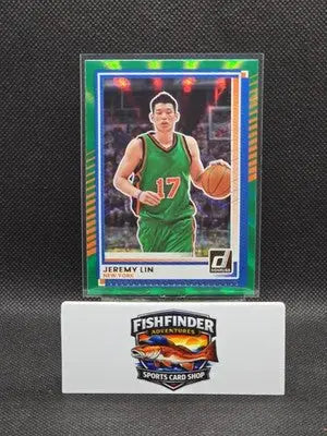 2025-26 Donruss Jeremy Lin Holo Green Laser #150 New York Knicks - Basketball Card Single