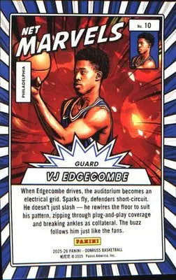 2025-26 Donruss Net Marvels #18 Jeremiah Fears Rookie RC - Basketball Card Single