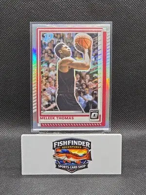 2025-26 Donruss Optic Prizm Meleek Thomas #71 Arkansas Holo - Basketball Card Single