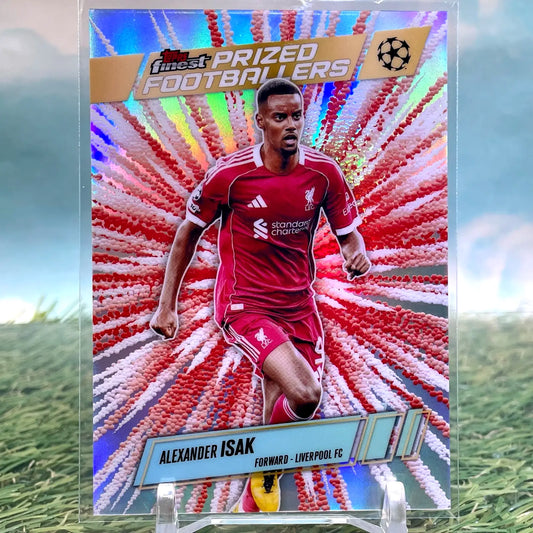 2025-26 Finest UEFA Alexander Isak Prized Footballers Fusion Variations PFF-20