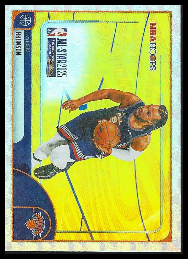 2025-26 Hoops #278 Jalen Brunson - Basketball Card Single