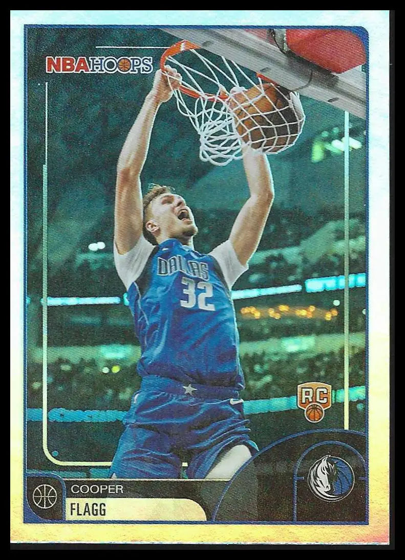 2025-26 Hoops #35 Cooper Flagg Rookie RC - Basketball Card Single
