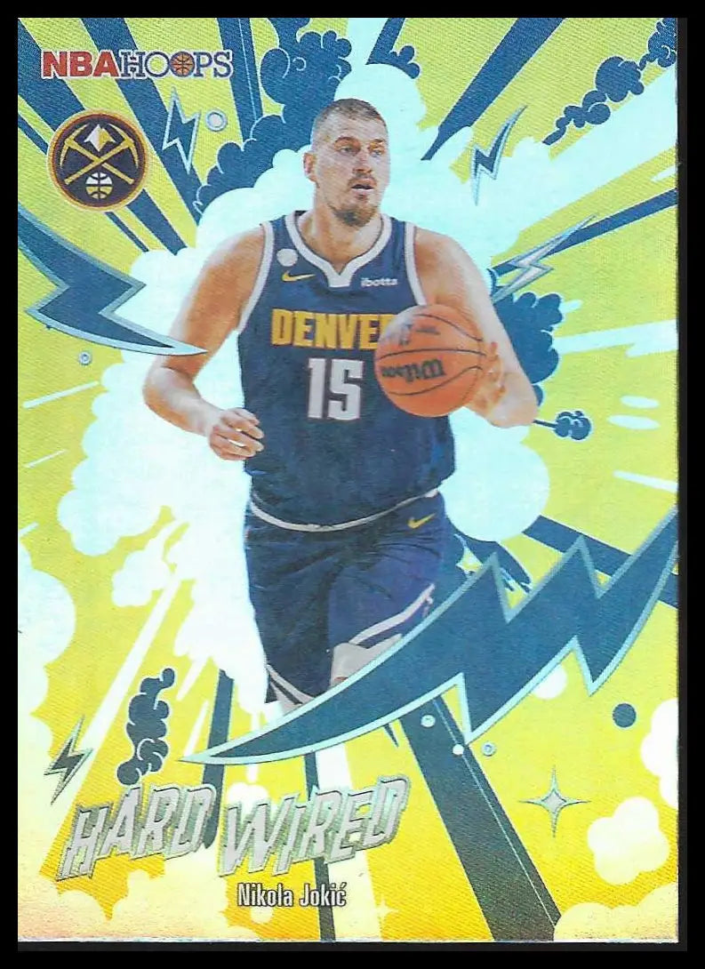 2025-26 Hoops Hard Wired #HW-2 Nikola Jokic - Basketball Card Single