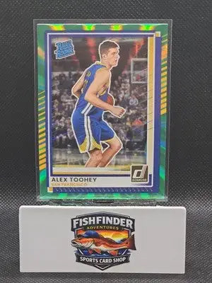 2025-26 Panini Donruss - Alex Toohey #37 Holo Green Laser (RC) - Basketball Card Single