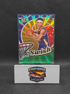 2025-26 Panini Donruss Swish Jeremiah Fears Holo Laser Rookie #17 - Basketball Card Single