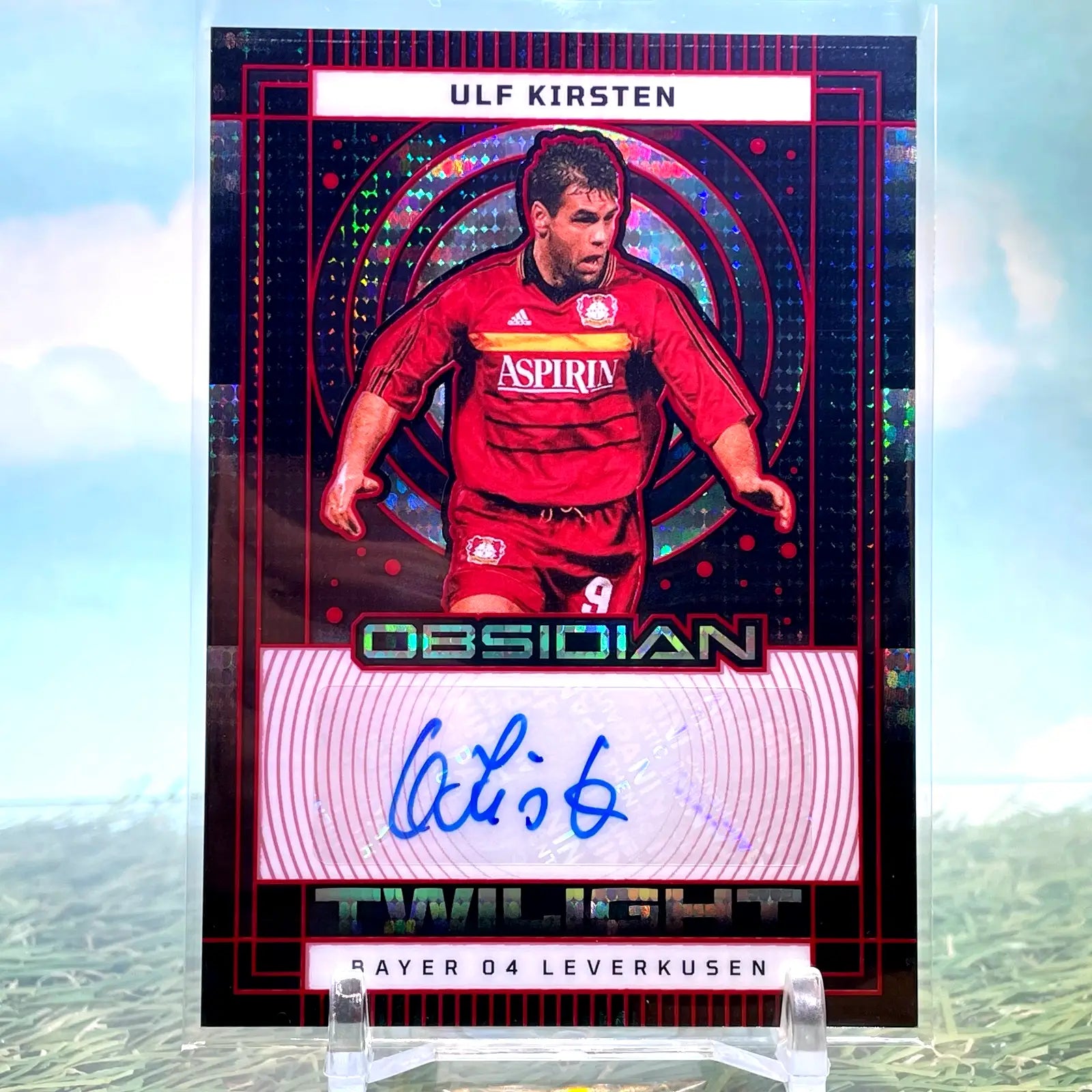 2025-26 Panini Obsidian Twilight Ulf Kirsten #TS-UK Red Pulsar /99 - Soccer Card Single