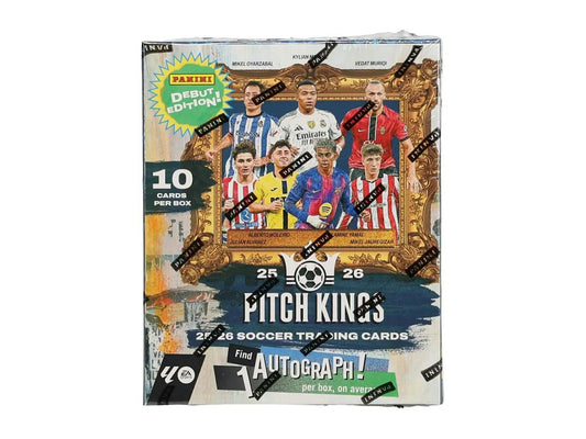 2025/26 Panini Pitch Kings Soccer Hobby International Box | Columbia Sports Cards - Soccer Card Box