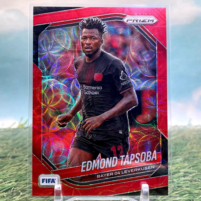 2025-26 Panini Prizm FIFA Edmond Tapsoba #238 Choice Red Prizm /88 Bayer - Soccer Card Single