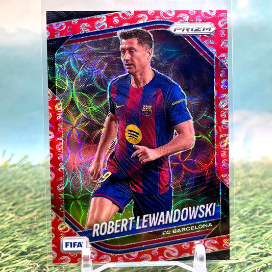 2025-26 Panini Prizm FIFA Robert Lewandowski Choice Snake Year Prizm /48 Barca