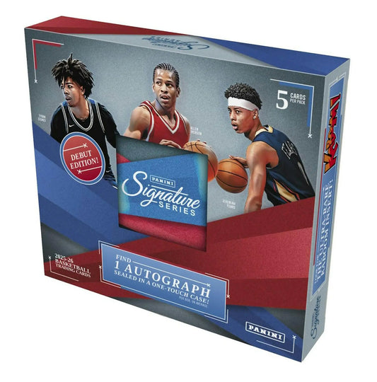 2025/26 Panini Signature Series Basketball Hobby Box | Columbia Sports Cards - Sports Card Hobby Boxes