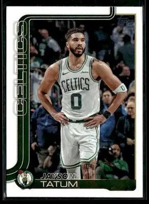 2025-26 Topps #1 Jayson Tatum Base Boston Celtics - Basketball Card Single