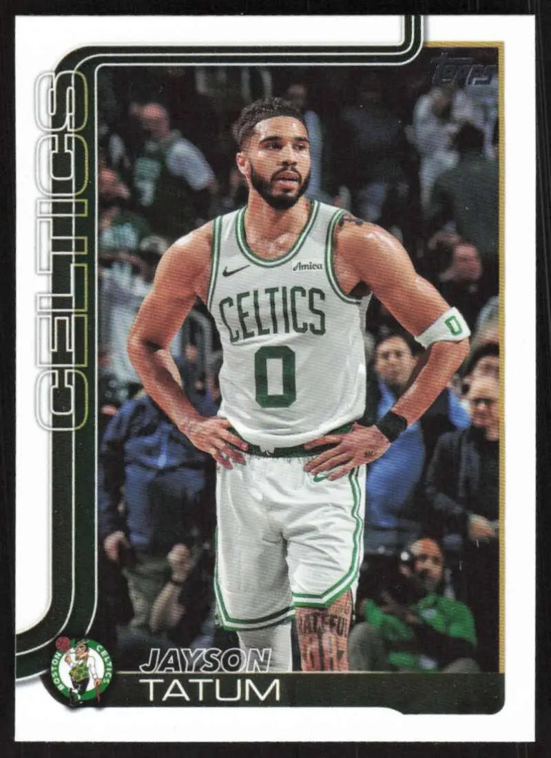 2025-26 Topps #1 Jayson Tatum NM-MT Boston Celtics Basketball Card - Basketball Card Single