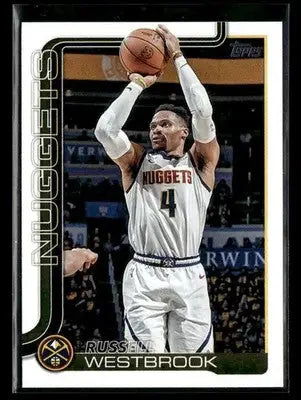 2025-26 Topps #104 Russell Westbrook - Basketball Card Single