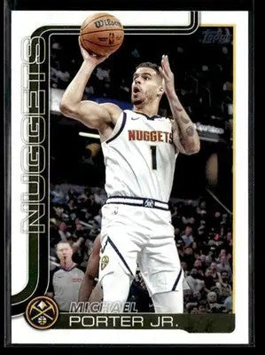 2025-26 Topps #105 Michael Porter Jr. - Basketball Card Single