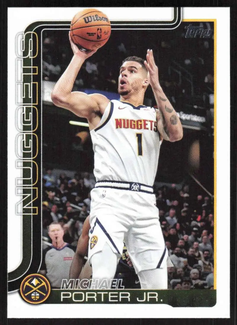 2025-26 Topps #105 Michael Porter Jr. NM-MT Denver Nuggets Basketball Card - Basketball Card Single