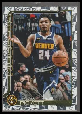 2025-26 Topps #107 Jalen Pickett Season Tip