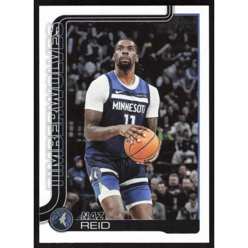 2025-26 Topps #109 Naz Reid NM-MT Minnesota Timberwolves Basketball Card