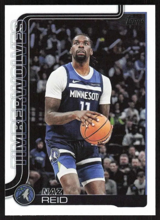 2025-26 Topps #109 Naz Reid NM-MT Minnesota Timberwolves Basketball Card