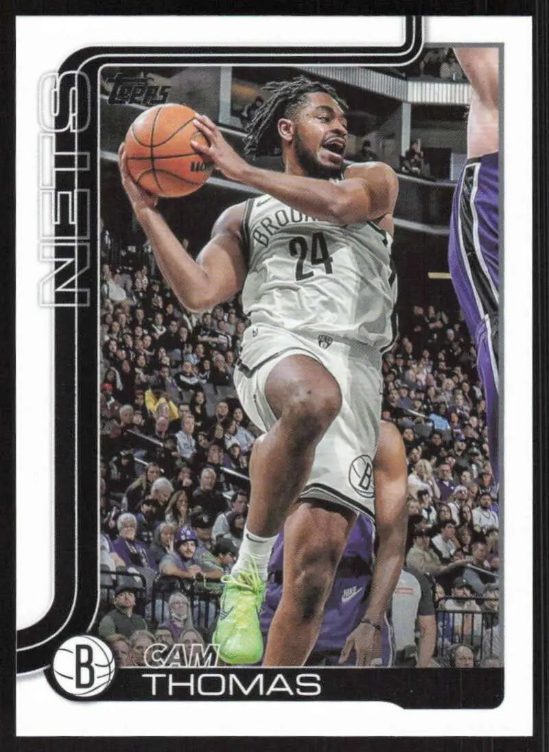 2025-26 Topps #11 Cam Thomas NM-MT Brooklyn Nets Basketball Card - Basketball Card Single