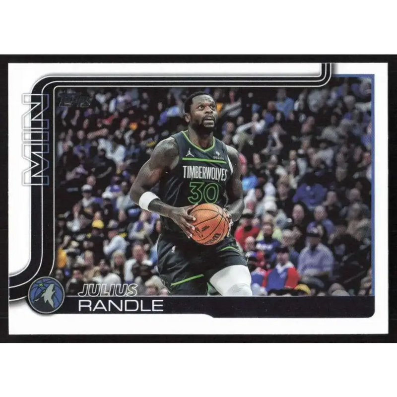 2025-26 Topps #110 Julius Randle NM-MT Minnesota Timberwolves Basketball Card