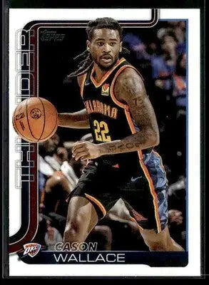 2025-26 Topps #119 Cason Wallace - Basketball Card Single