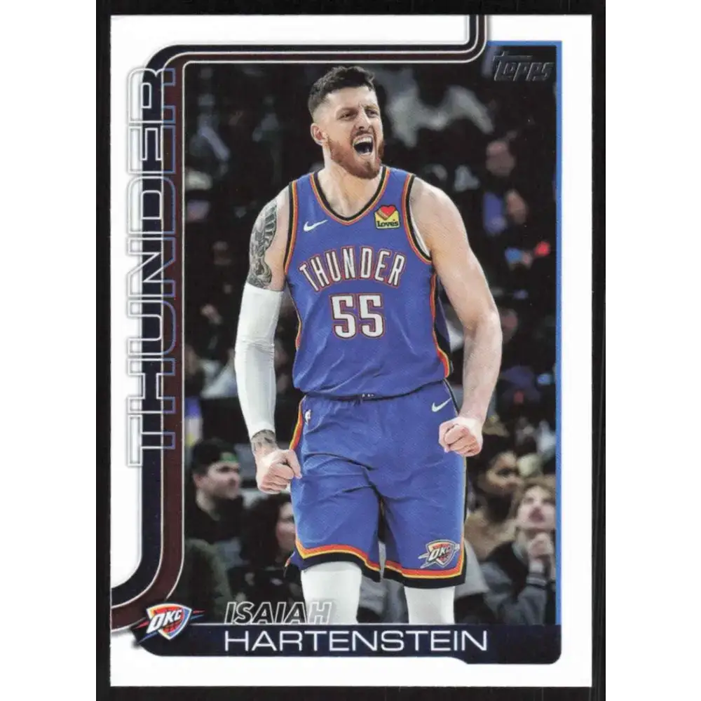 2025-26 Topps #120 Isaiah Hartenstein NM-MT Oklahoma City Thunder Basketball Card - Basketball Card Single