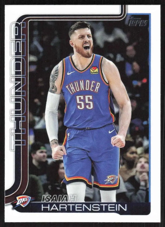 2025-26 Topps #120 Isaiah Hartenstein NM-MT Oklahoma City Thunder Basketball Card