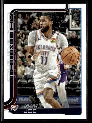 2025-26 Topps #121 Isaiah Joe - Basketball Card Single