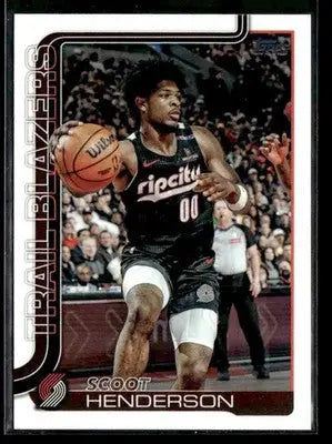 2025-26 Topps #122 Scoot Henderson - Basketball Card Single