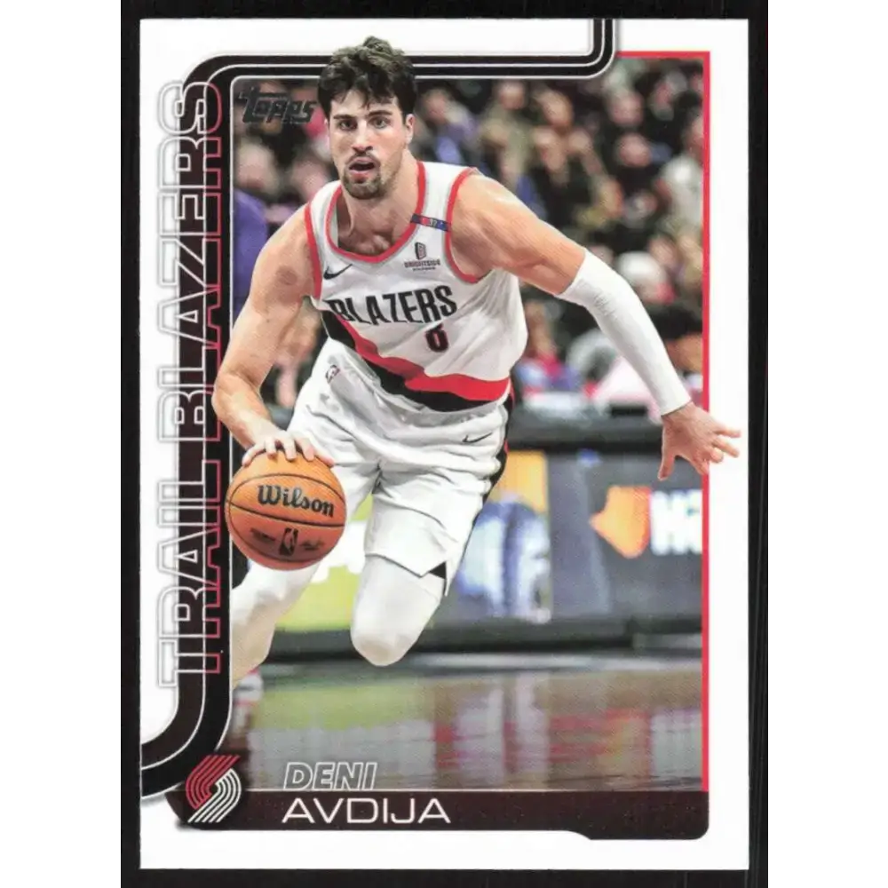2025-26 Topps #125 Deni Avdija NM-MT Portland Trail Blazers Basketball Card - Basketball Card Single