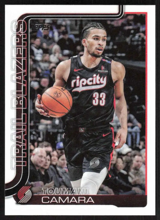 2025-26 Topps #128 Toumani Camara NM-MT Portland Trail Blazers Basketball Card - Basketball Card Single