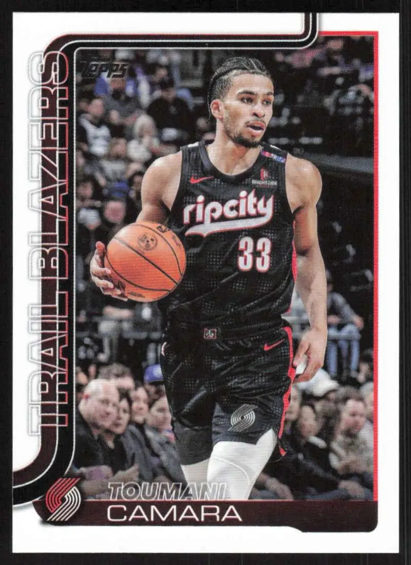 2025-26 Topps #128 Toumani Camara NM-MT Portland Trail Blazers Basketball Card - Basketball Card Single