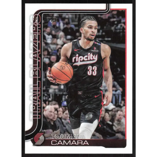 2025-26 Topps #128 Toumani Camara NM-MT Portland Trail Blazers Basketball Card