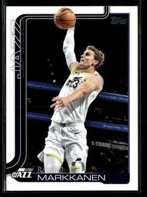 2025-26 Topps #129 Lauri Markkanen - Basketball Card Single