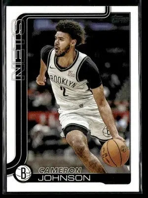 2025-26 Topps #13 Cameron Johnson - Basketball Card Single