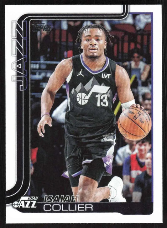 2025-26 Topps #133 Isaiah Collier NM-MT Utah Jazz Basketball Card