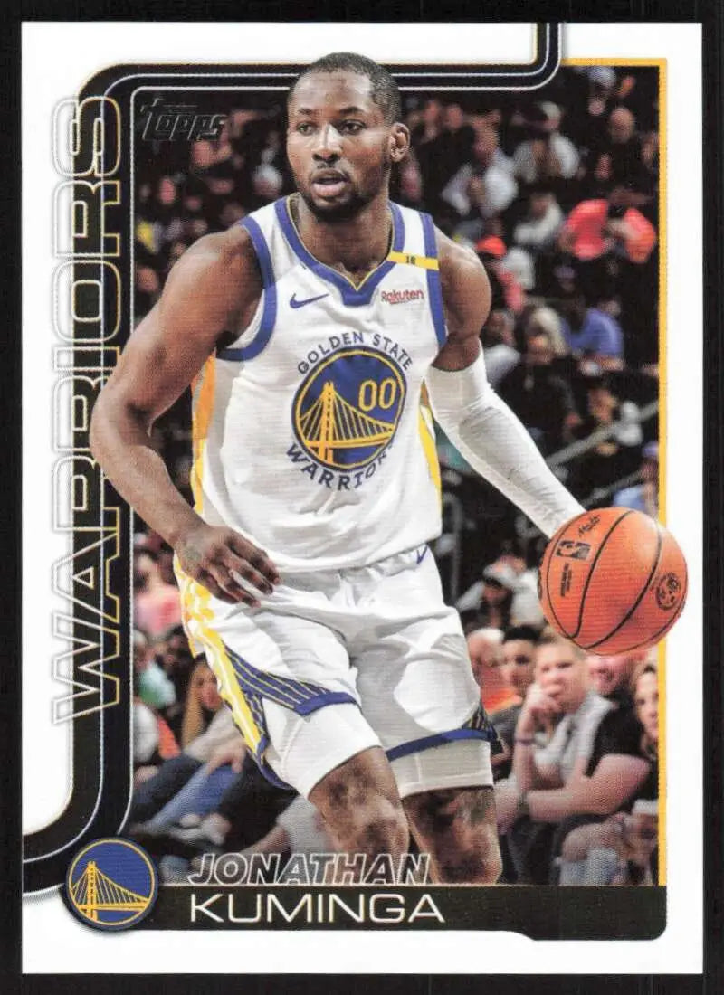 2025-26 Topps #138 Jonathan Kuminga NM-MT Golden State Warriors Basketball Card