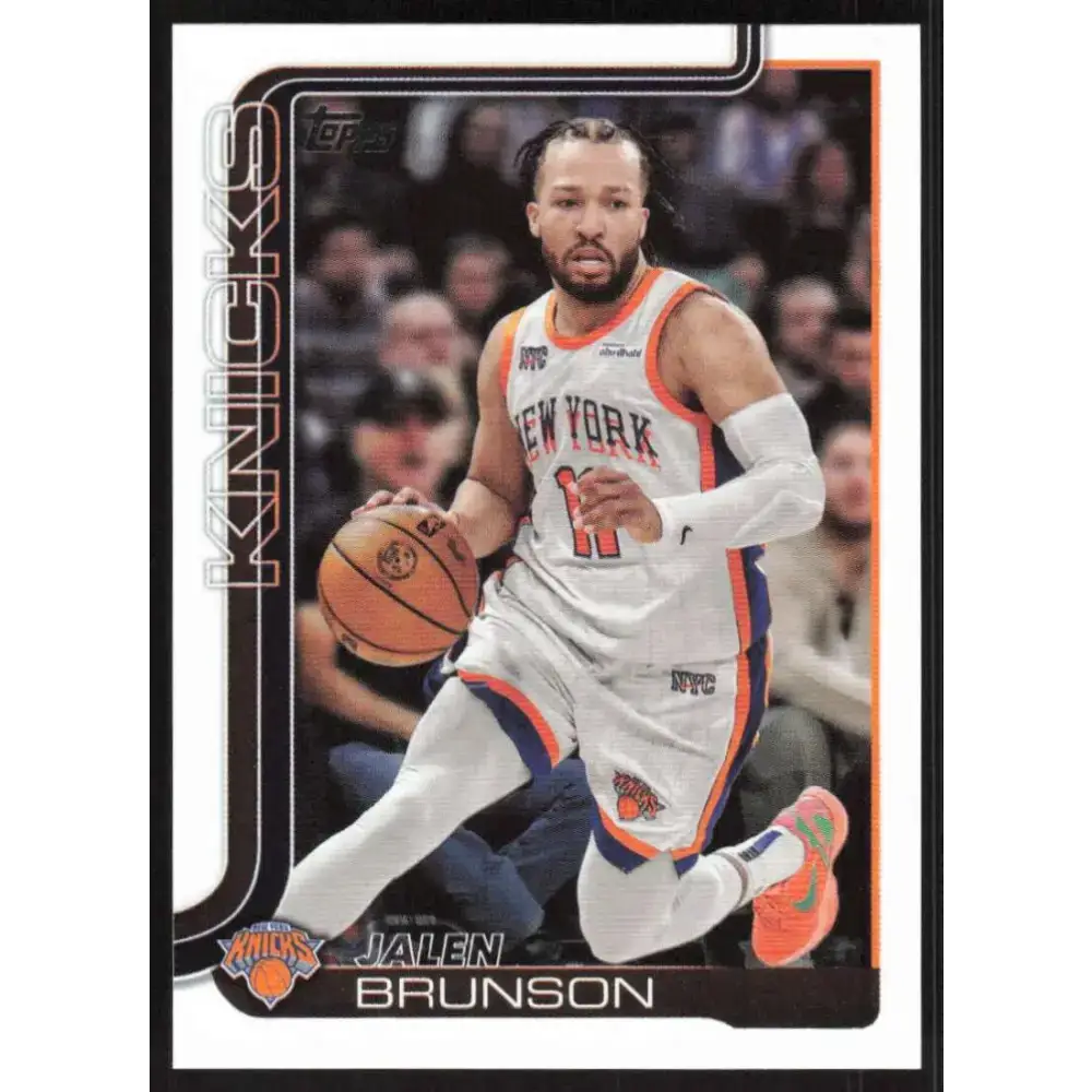 2025-26 Topps #14 Jalen Brunson NM-MT New York Knicks Basketball Card