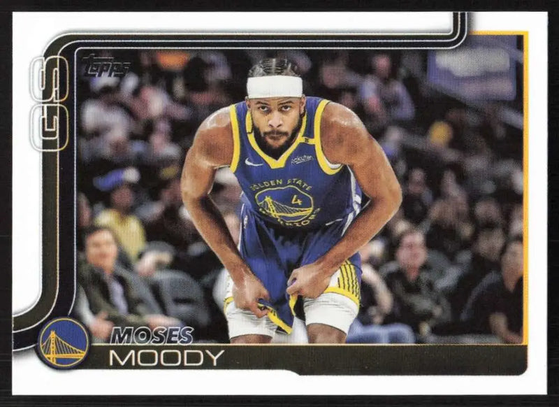2025-26 Topps #140 Moses Moody NM-MT Warriors ID:80815 - Basketball Card Single