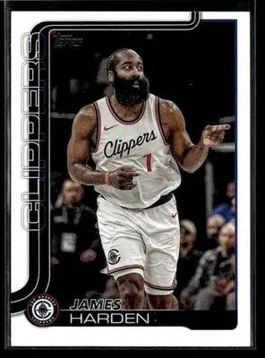 2025-26 Topps #143 James Harden Base Los Angeles Clippers - Basketball Card Single