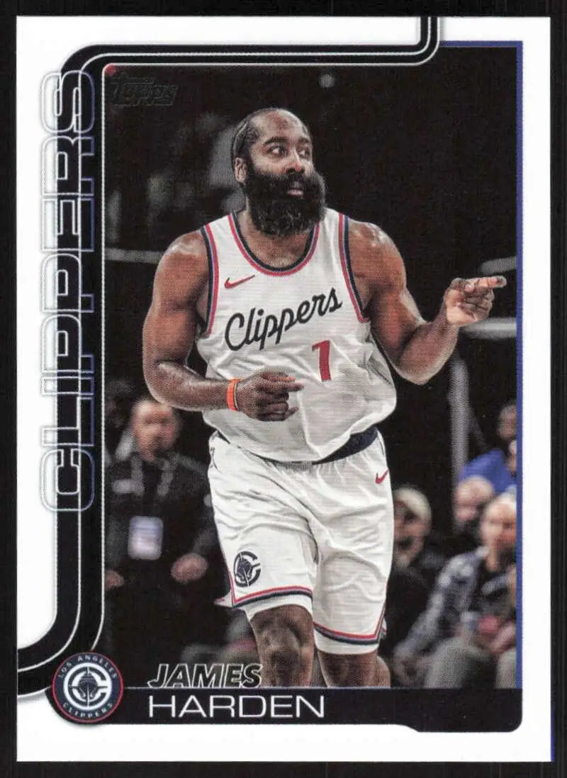 2025-26 Topps #143 James Harden NM-MT Los Angeles Clippers Basketball Card - Basketball Card Single