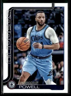 2025-26 Topps #144 Norman Powell Base Los Angeles Clippers - Basketball Card Single
