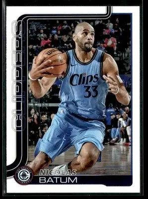 2025-26 Topps #146 Nicolas Batum Base Los Angeles Clippers - Basketball Card Single