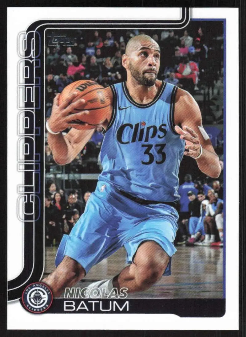 2025-26 Topps #146 Nicolas Batum NM-MT Los Angeles Clippers Basketball Card - Basketball Card Single